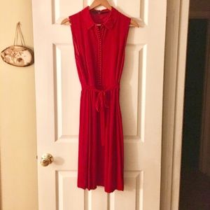 🔥 Little Red Dress🔥 Size 8/10. Fully Lined.